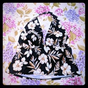 Jentzen swimsuit tankini top passion flower 22W